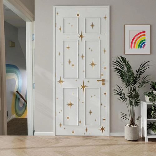 Sets peel and stick door - 1,