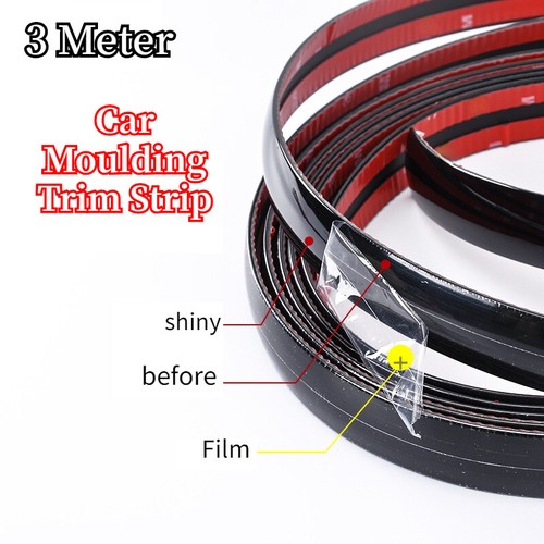 Meter shiny pvc car moulding - meter,