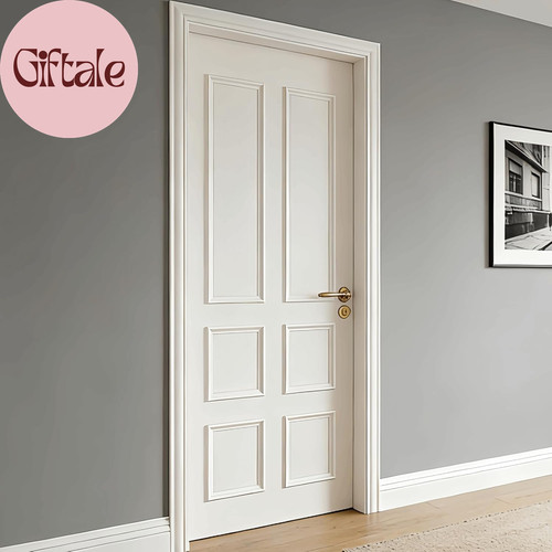 Peel and stick - and, door
