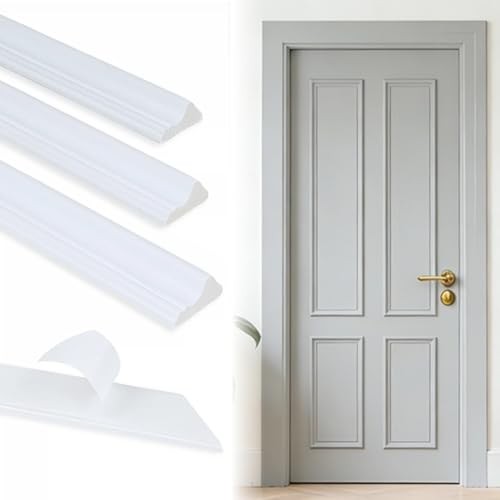 Peel and stick door - door, moulding