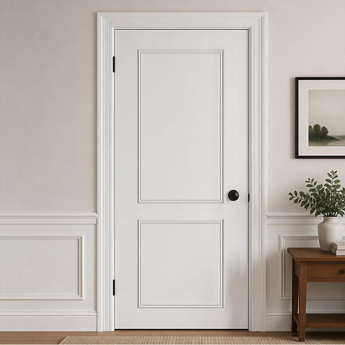 Peel and stick door molding - and,